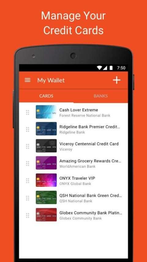 Wallaby® Credit Card Rewards screenshot 1