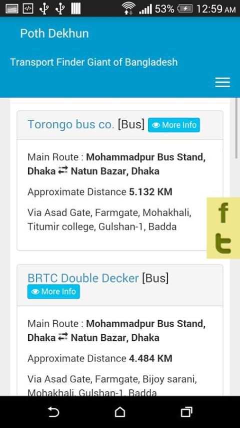 Dhaka & Bangladesh Bus Guide screenshot 6