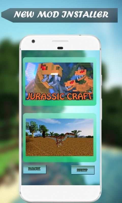 Mod Jurassic Craft for MCPE screenshot 3