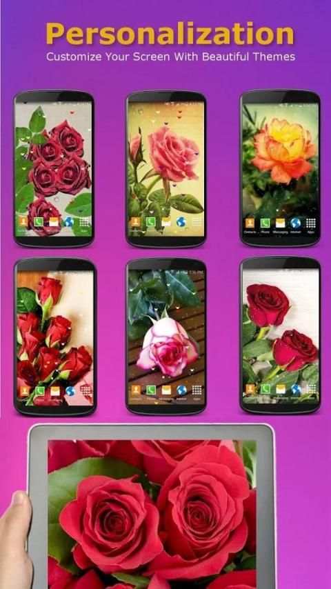 Rose Live Wallpaper screenshot 2