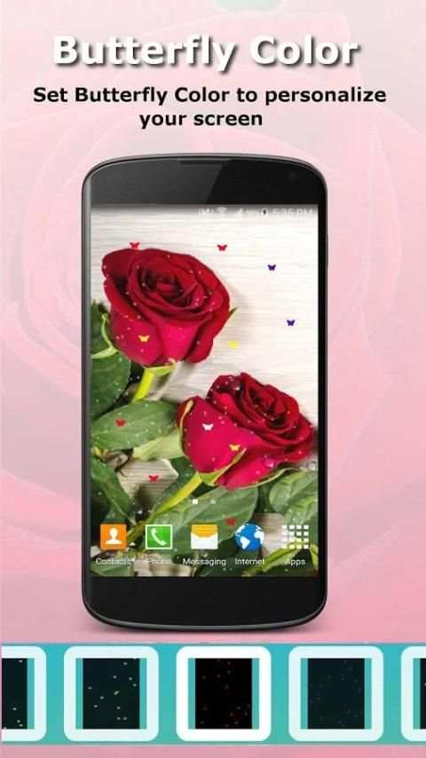 Rose Live Wallpaper screenshot 1