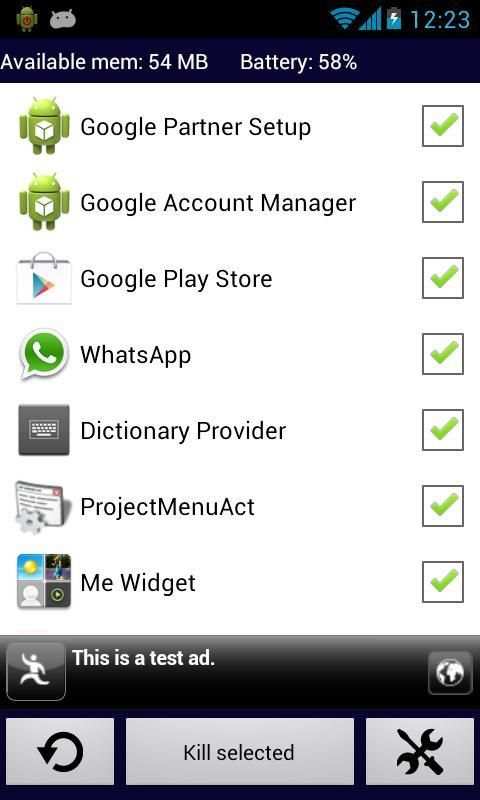 Task Killer (Task Manager) screenshot 8