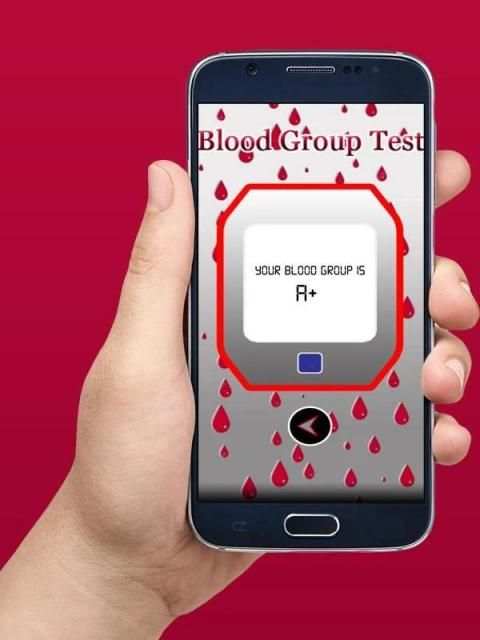 Finger Blood Group Test Checker Prank 1 تصوير الشاشة