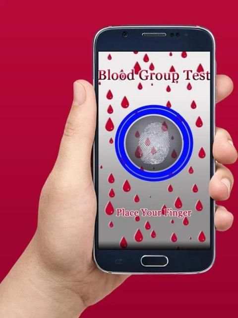 Finger Blood Group Test Checker Prank 3 تصوير الشاشة