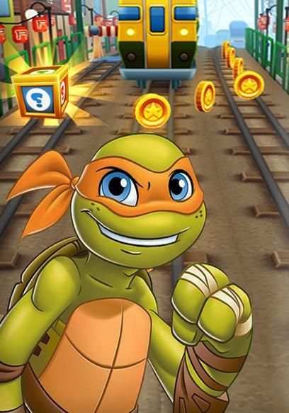 Turtles Subway Ninja 2 screenshot 1