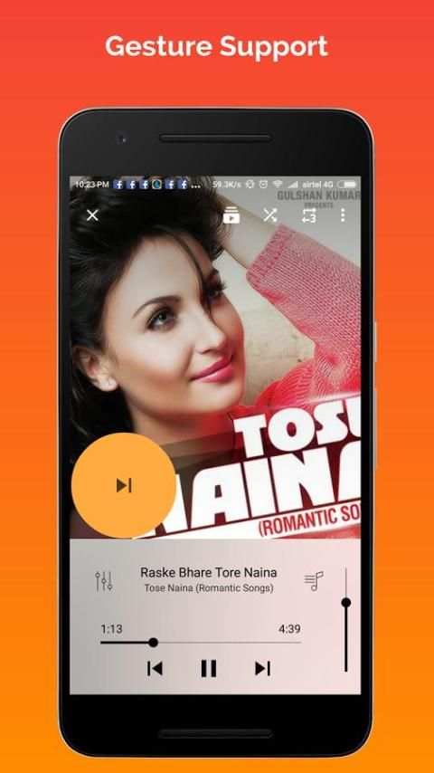 Free Music Player - MPlay 3 تصوير الشاشة