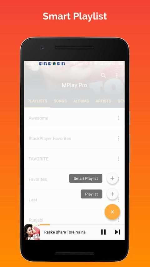 Free Music Player - MPlay 2 تصوير الشاشة