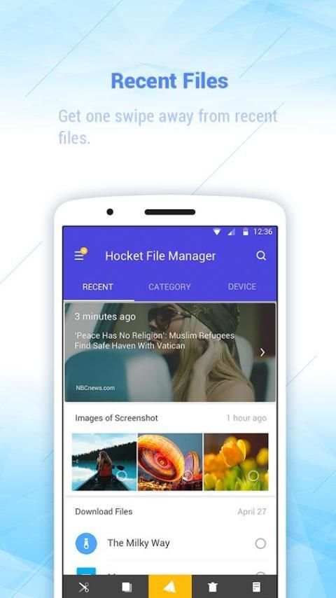 Hocket File Manager - explorer, clean & transfer screenshot 2