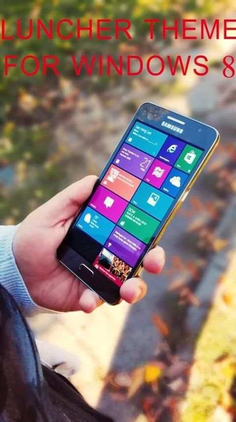 Launcher Theme for Windows 8 screenshot 1