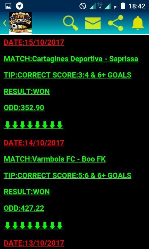 FIXED MATCHES скриншот 6