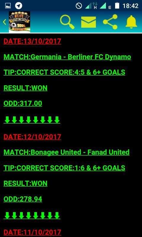 FIXED MATCHES скриншот 7