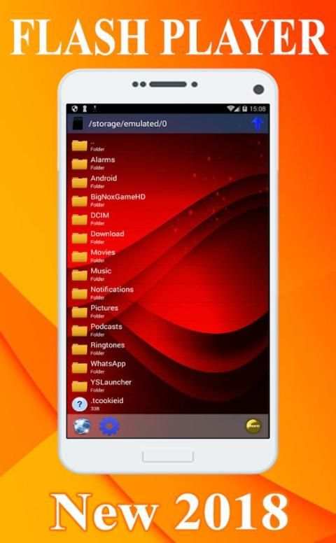 Flash Player for Android - FLV and SWF screenshot 4