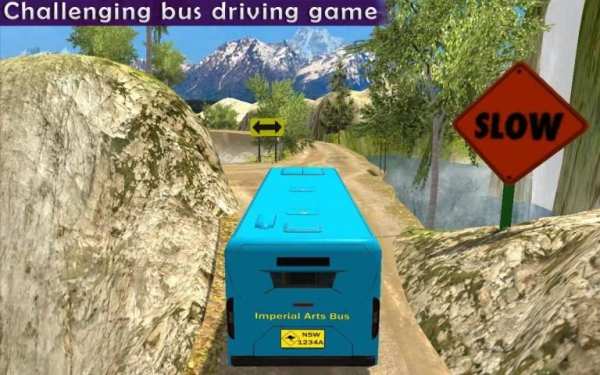 Offroad Coach Bus Driving Sim screenshot 4