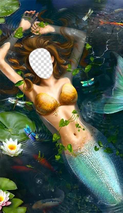 Mermaid Wannabe Photo Editor 4 تصوير الشاشة