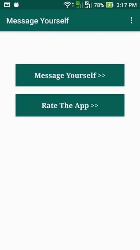 Message Yourself स्क्रीनशॉट 1