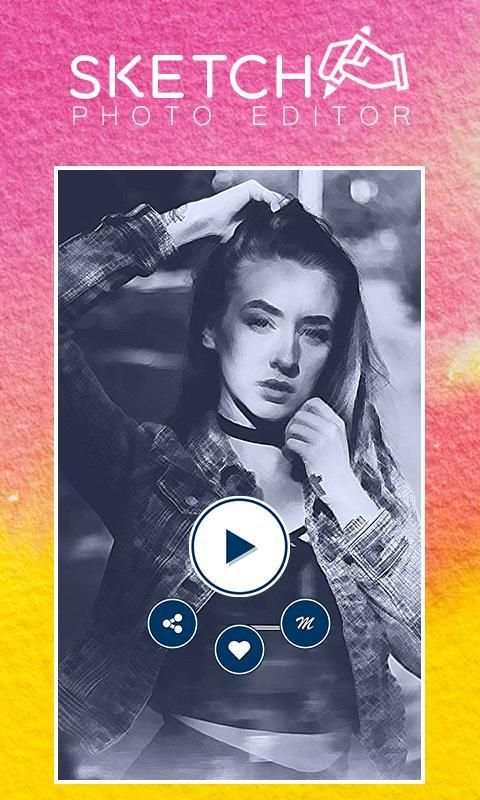 Pencil Sketch Photo Editor स्क्रीनशॉट 6