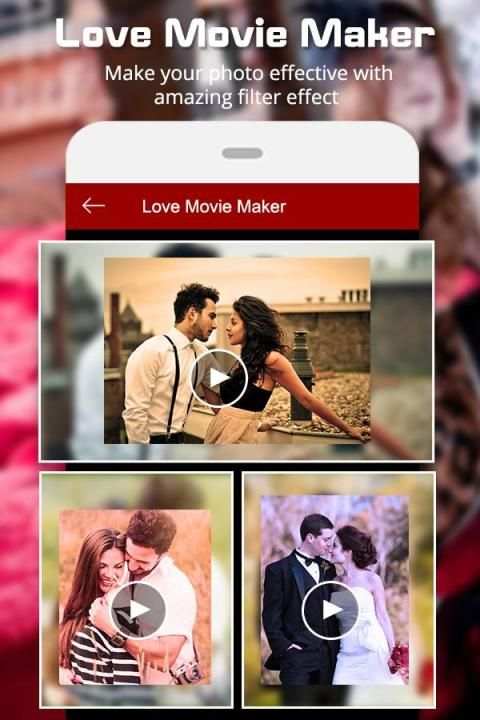 Love Video Maker स्क्रीनशॉट 5
