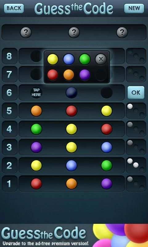Guess the Code Free स्क्रीनशॉट 7