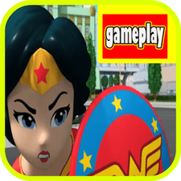 Gameplay Lego Super Heroes Girls أيقونة