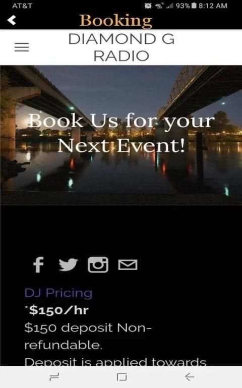 Diamond G Radio screenshot 1