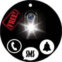 Flash Alert Call, SMS &amp; Notify أيقونة