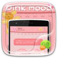 GO SMS PRO PINKMOOD THEME on 9Apps