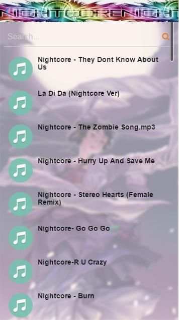 Nightcore Songs screenshot 2