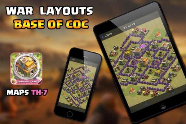 New COC base for town hall 7 screenshot 5