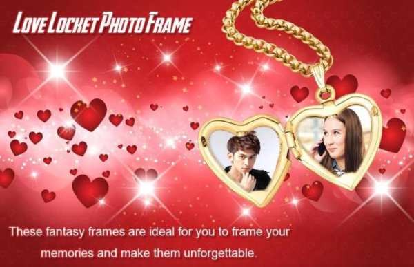 Love Locket Photo Frame screenshot 1