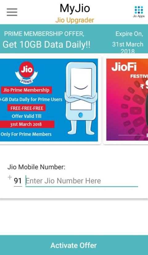 Free 10GB Data For Jio स्क्रीनशॉट 3