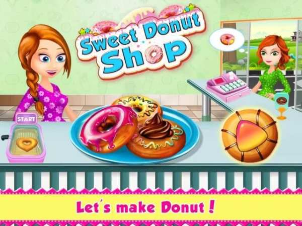 Sweet Donut Shop - Kids Cooking Games screenshot 5