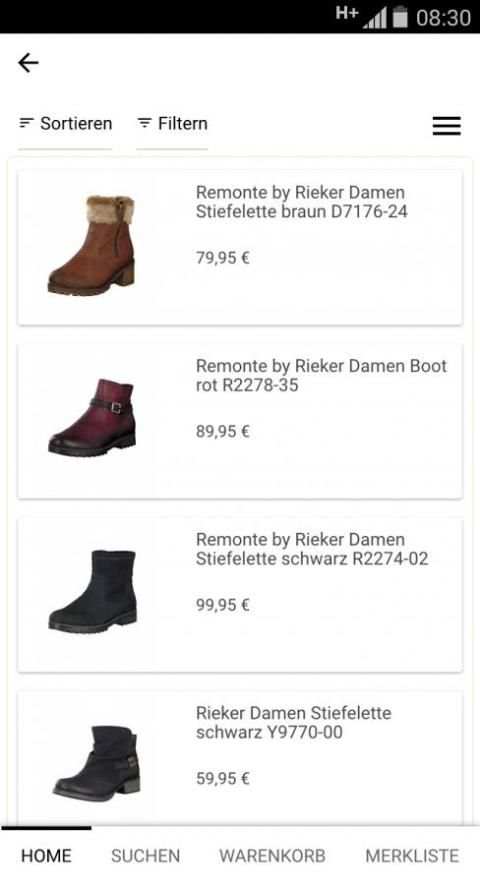 Rieker Shop screenshot 5