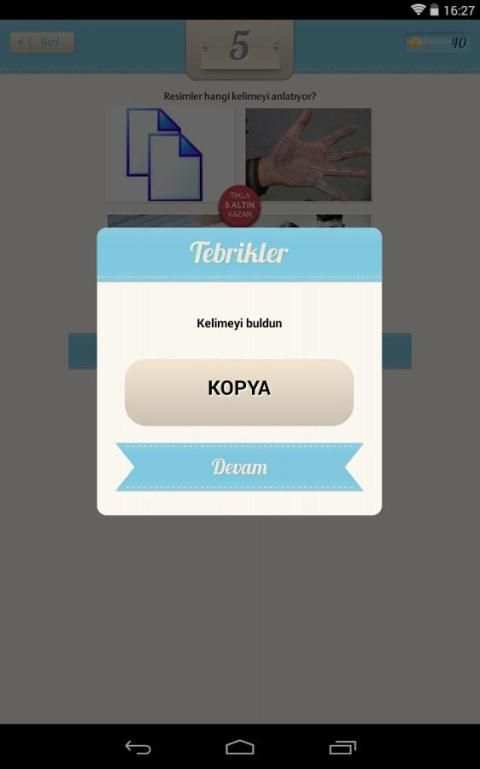 Resimli Kelime Bulmaca screenshot 1