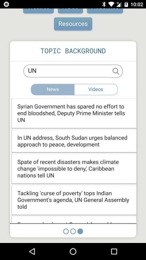 DelegatePal - Model UN Research Tool скриншот 4