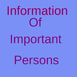 বিখ্যাত মানুষের তথ্য आइकन