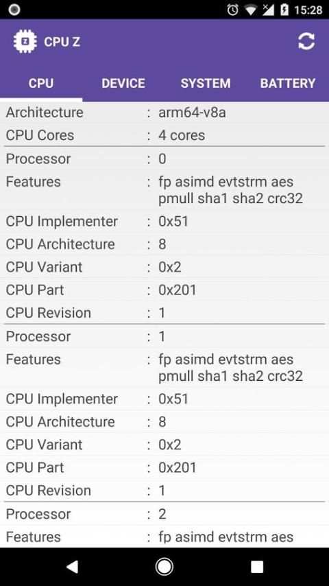 CPU Z - System & Hardware info screenshot 5