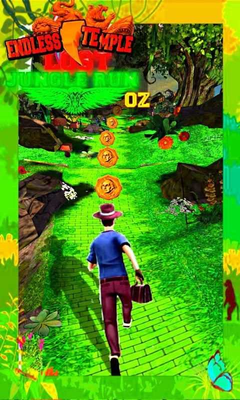 lost Endless Jungle Run : Real Temple Sim स्क्रीनशॉट 3