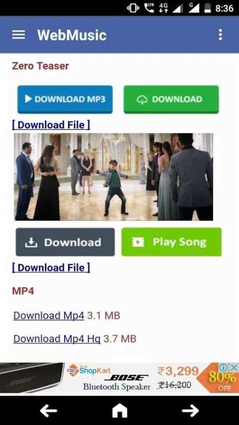 Web Music screenshot 3