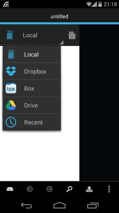 DroidEdit (free code editor) 21 تصوير الشاشة