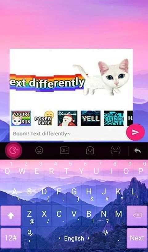 Keyboard For Huawei Mate 10 Leica скриншот 2