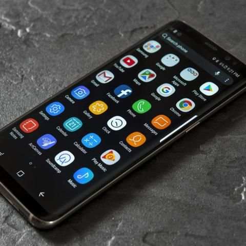 Theme Galaxy s8+ - Launcher 1 تصوير الشاشة