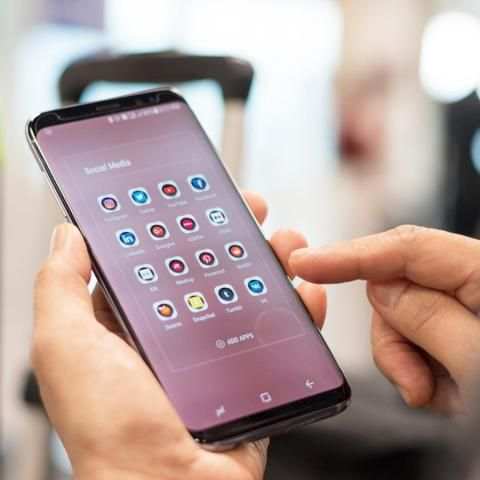 Theme Galaxy s8+ - Launcher 4 تصوير الشاشة