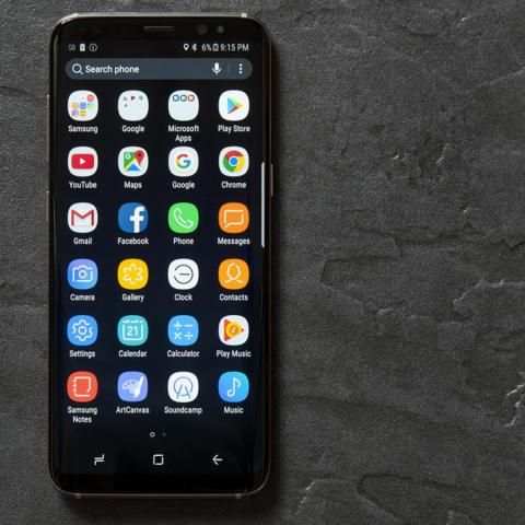 Theme Galaxy s8+ - Launcher 3 تصوير الشاشة