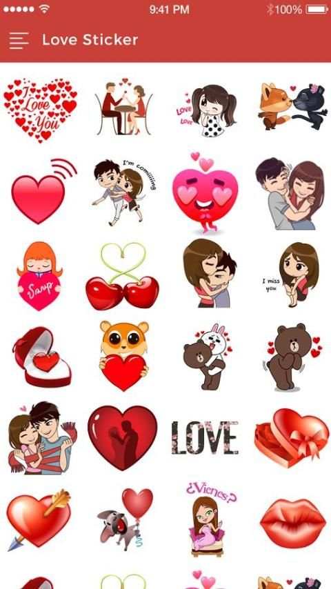 Stickers For Messenger App 5 تصوير الشاشة