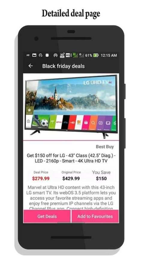 Black Friday 2017 deals скриншот 1