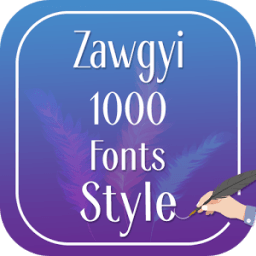 ikon Zawgyi 1000 Fonts Style