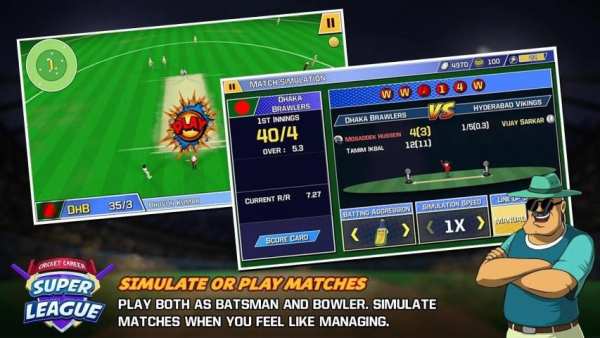 Cricket Career Super League screenshot 18