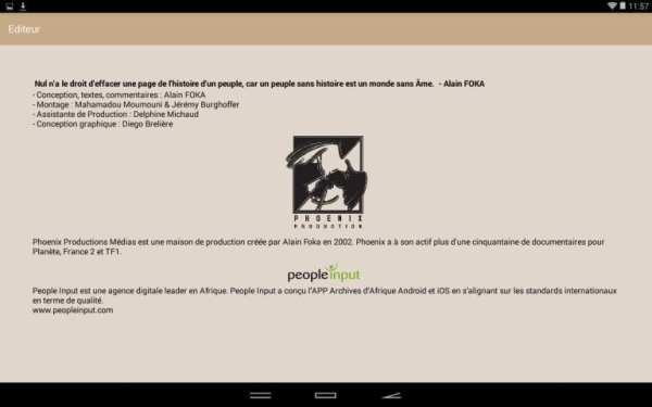 Archives d'Afrique screenshot 3