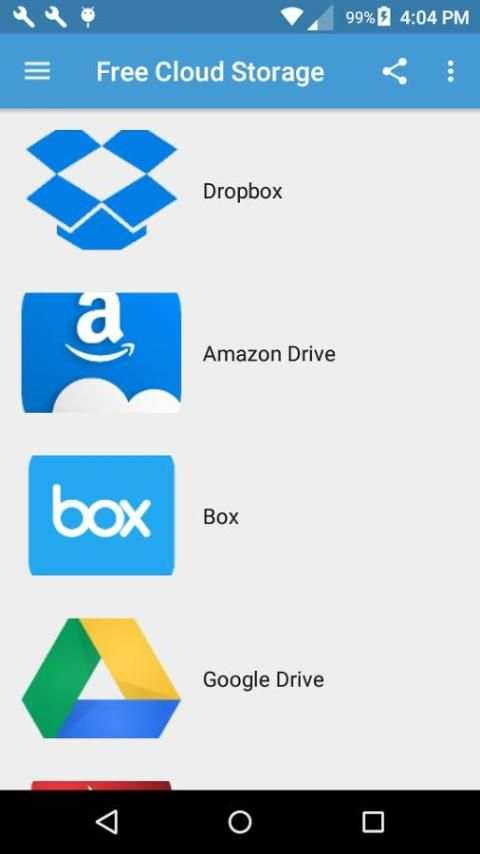 ☁️Free Cloud Storage Options 14 تصوير الشاشة