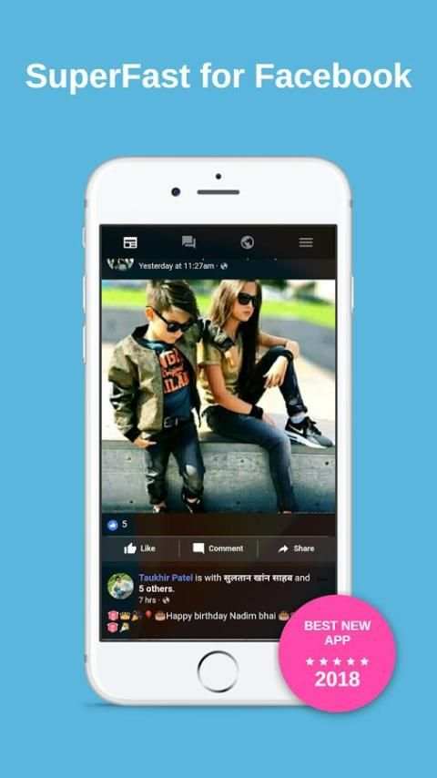 SuperFast for Facebook screenshot 5